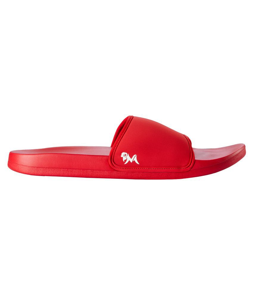 Neeman's Red Slides Price in India- Buy Neeman's Red Slides Online at ...