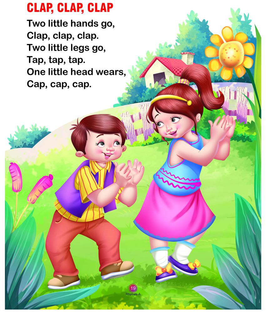 Quick RHYMES - 1 - Book to Learn English Rhymes & Poems for 2-5 year old  children: Buy Quick RHYMES - 1 - Book to Learn English Rhymes & Poems for  2-5