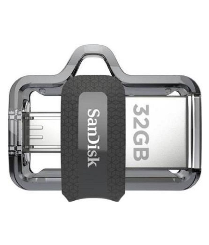 SANDISK ULTRA DUAL DRIVE 3.0 32GB PENDRIVE FOR MOBILE , LAPTOP & COMPUTER , PACK OF 1