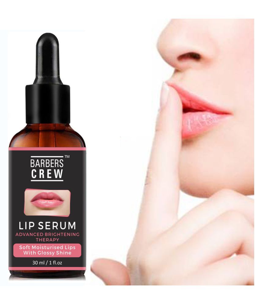     			Barbers Crew Pink Lip Serum - Advanced Brightening Therapy for Soft, Moisturised Lips With Glossy & Shine- Face Serum 30 mL