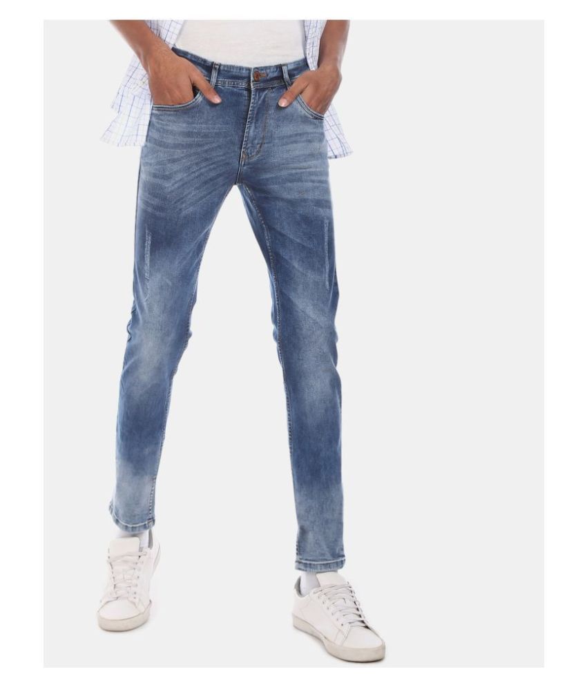 Cherokee Blue Regular Fit Jeans Single 