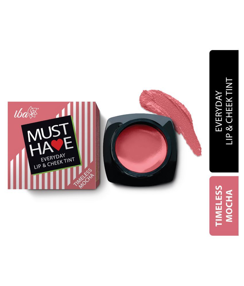     			Iba Must Have Everyday Lip & Cheek Tint Cream Blush Timeless Mocha Nude 8 g