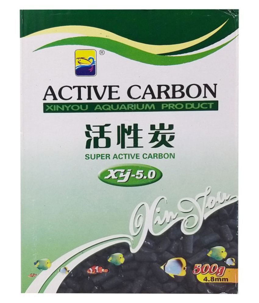 JAINSONS PET PRODUCTS® XINYOU Super Active Carbon (XY-5.0) for Aquarium/Fish Tank (500g)