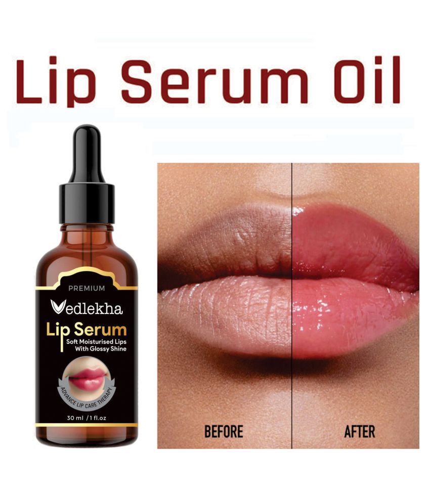     			Vedlekha Pink Lip Serum - Advanced Brightening Therapy for Soft, Moisturised Lips With Glossy & Shine- Face Serum 30 mL