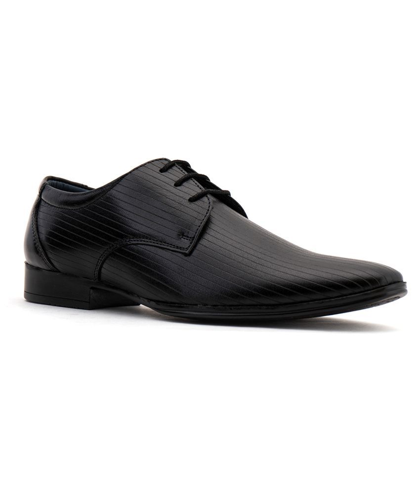     			KHADIM - Black Men's Formal Shoes