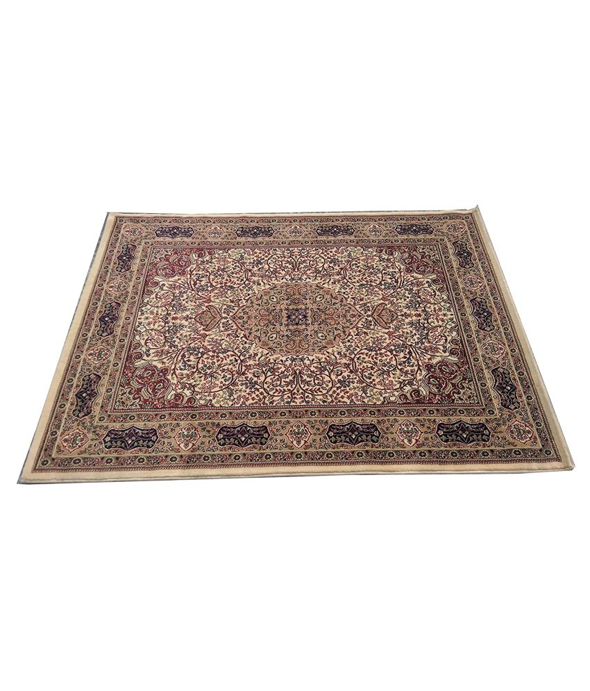 Noor Handloom Carpets Blue Silk Carpet Traditional 5x7 Ft Buy Noor