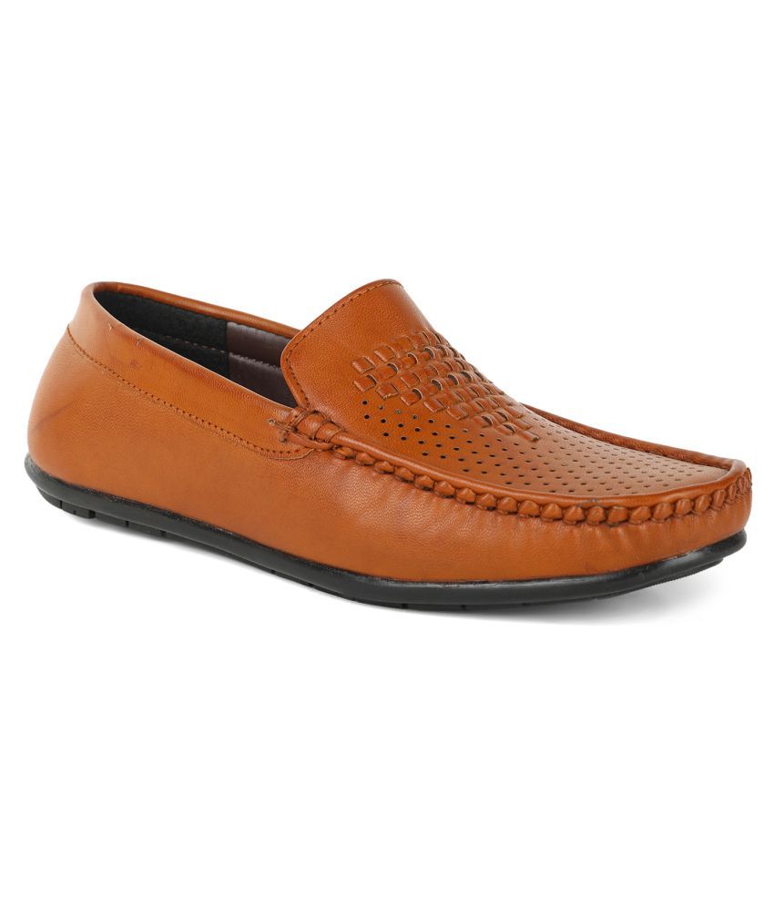     			KHADIM Tan Casual Shoes