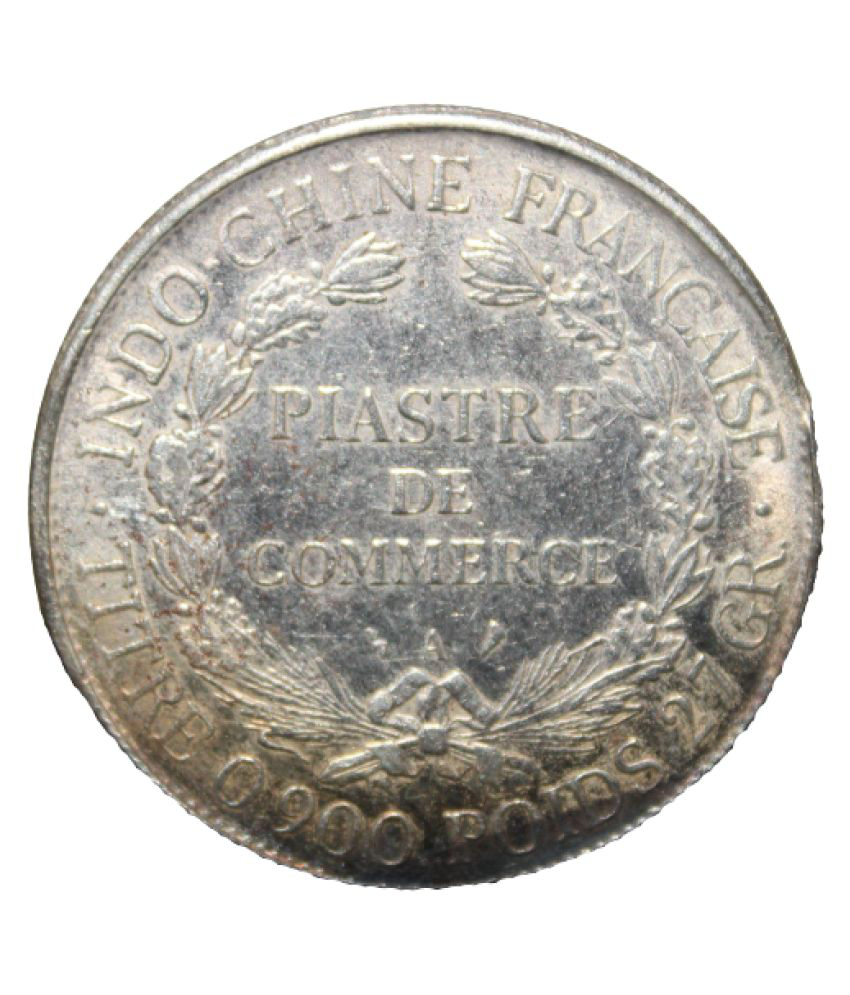     			1 Piastre (1908) French Indo China Extremely Rare Coin