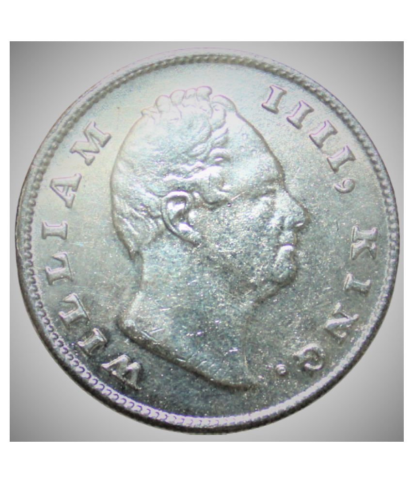     			1 Rupee (1835) William III, King. -  india Silverplated fancy Coin - Only for Collection purpose not for resale