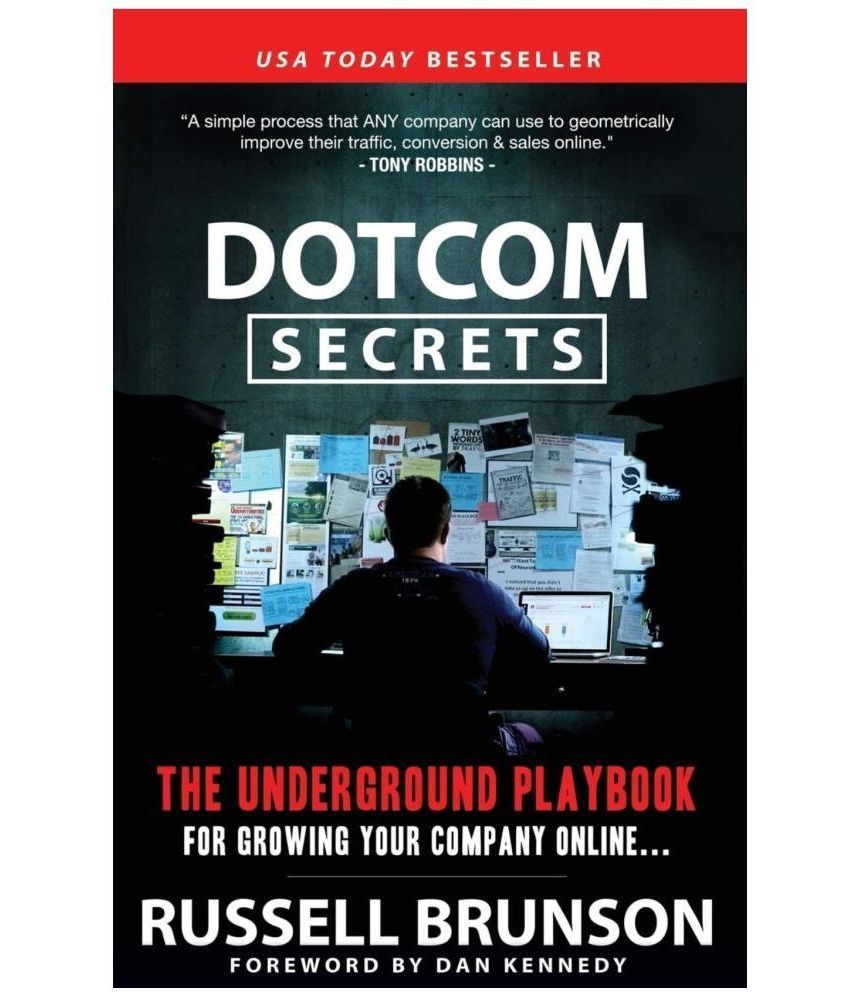     			Dotcom Secrets THE UNDERGROUND PLAYBOOK FOR GROWING YOUR COMPANY ONLINE WITH SALES FUNNELS