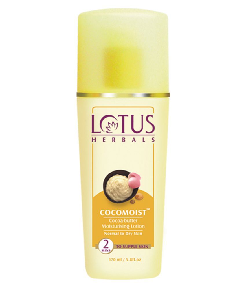     			Lotus Herbals Cocomoist Cocoa, Butter Moisturising Lotion, For Normal to Dry Skin, 170ml