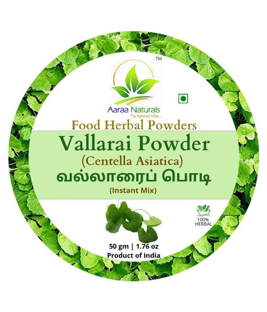     			Aaraa Vallarai Powder Instant Mix 50 gm Pack of 3