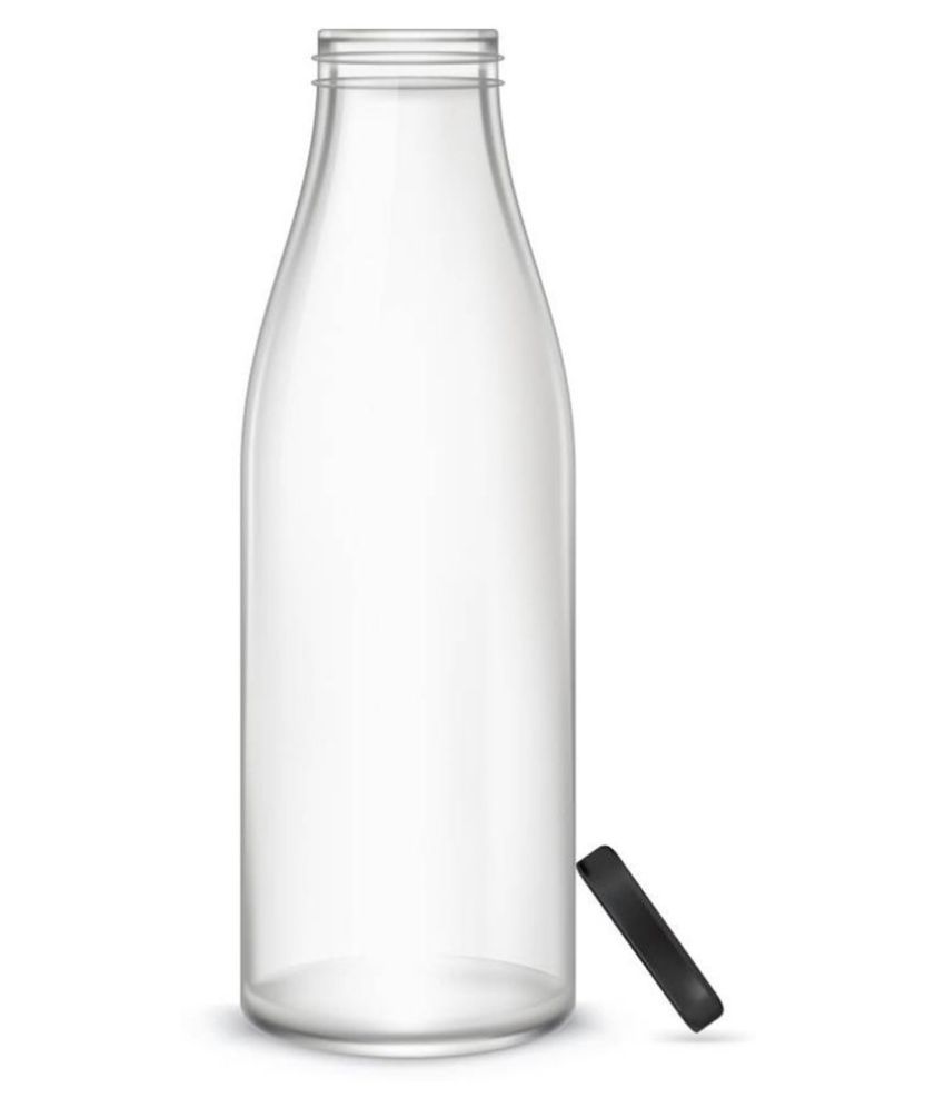    			AFAST Stylish Bottle White 1000 mL Glass Water Bottle set of 1