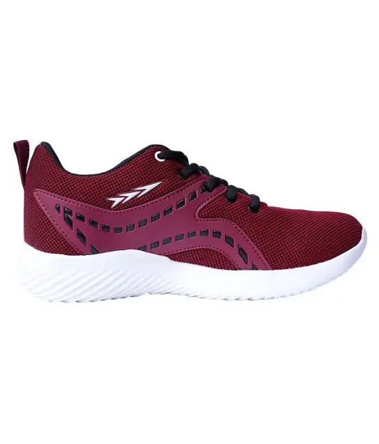 Columbus Maroon Running Shoes SDL227998891 2 90e28