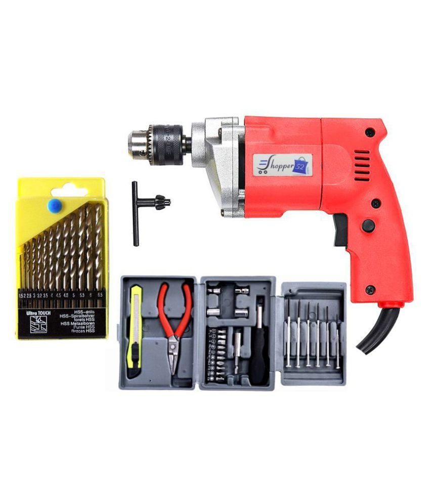 Drill Machine Combo 350W 10mm Corded 
