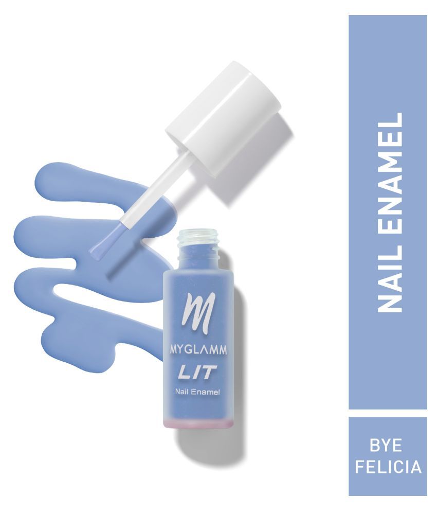     			MyGlamm LIT Matte Nail Enamel-Bye Felicia-7ml