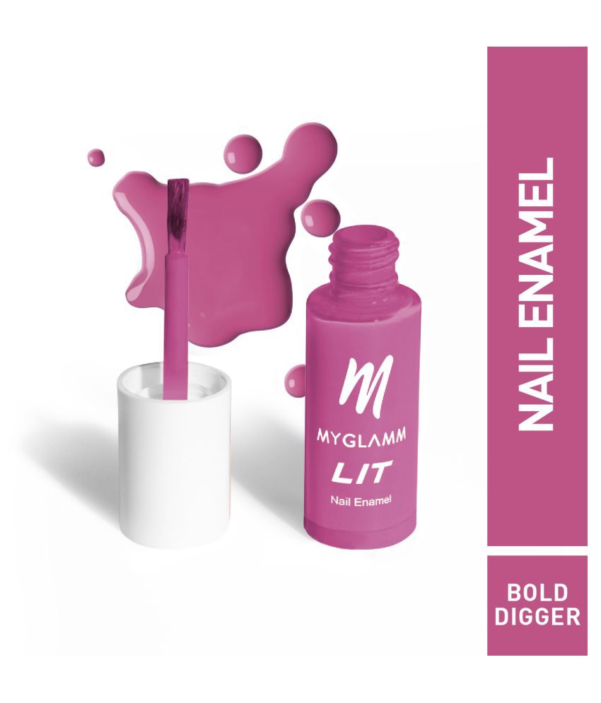     			MyGlamm LIT Nail Enamel-Bold Digger-7ml