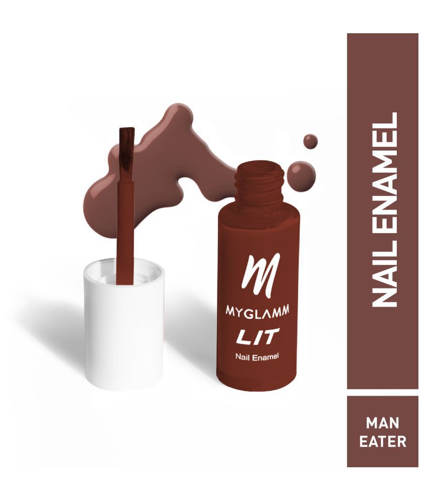     			MyGlamm LIT Nail Enamel-Man Eater-7ml