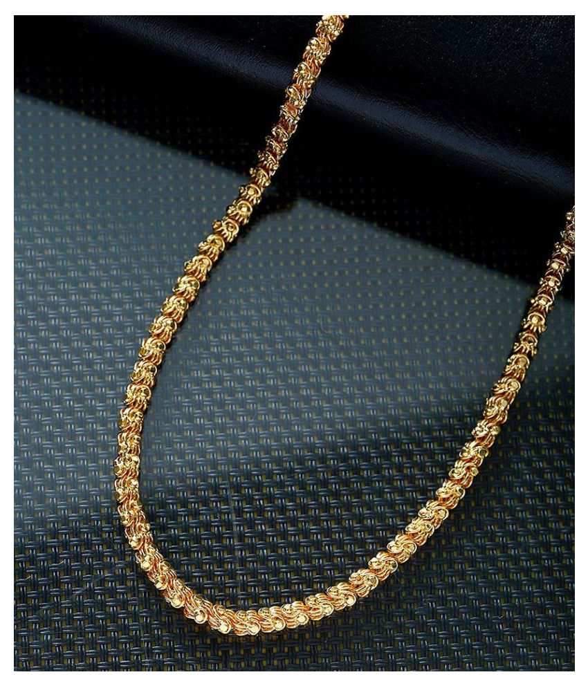     			Traditional Gold Plated Chain Chandramukhi
