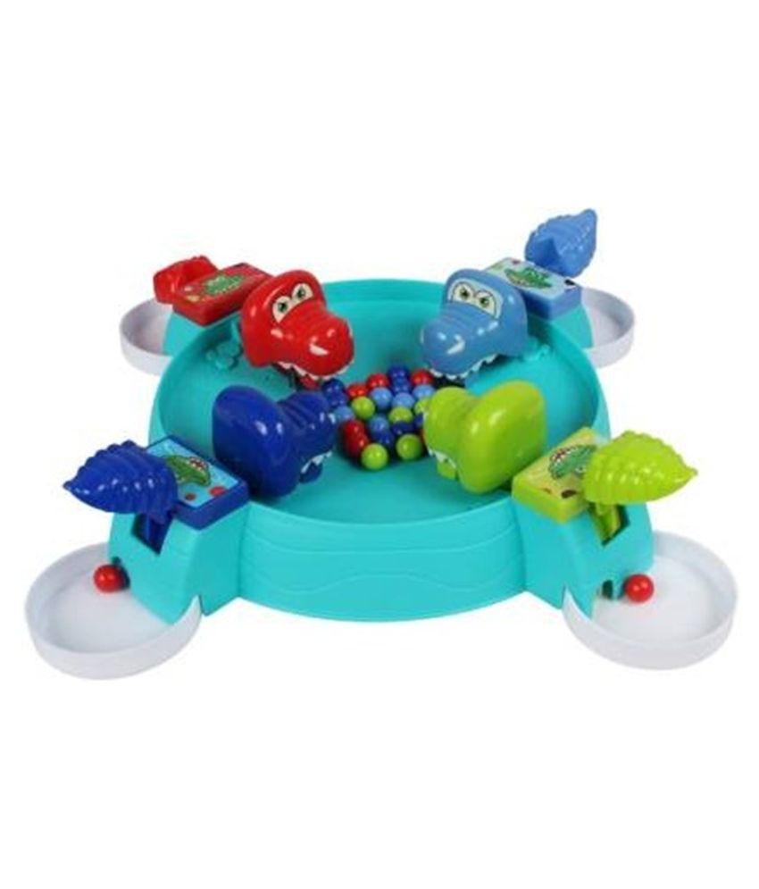 My Shoppermart Funny Crocodile Toy Ball Collecting Indoor Game for Kids Boys & Girls Family Fun Game