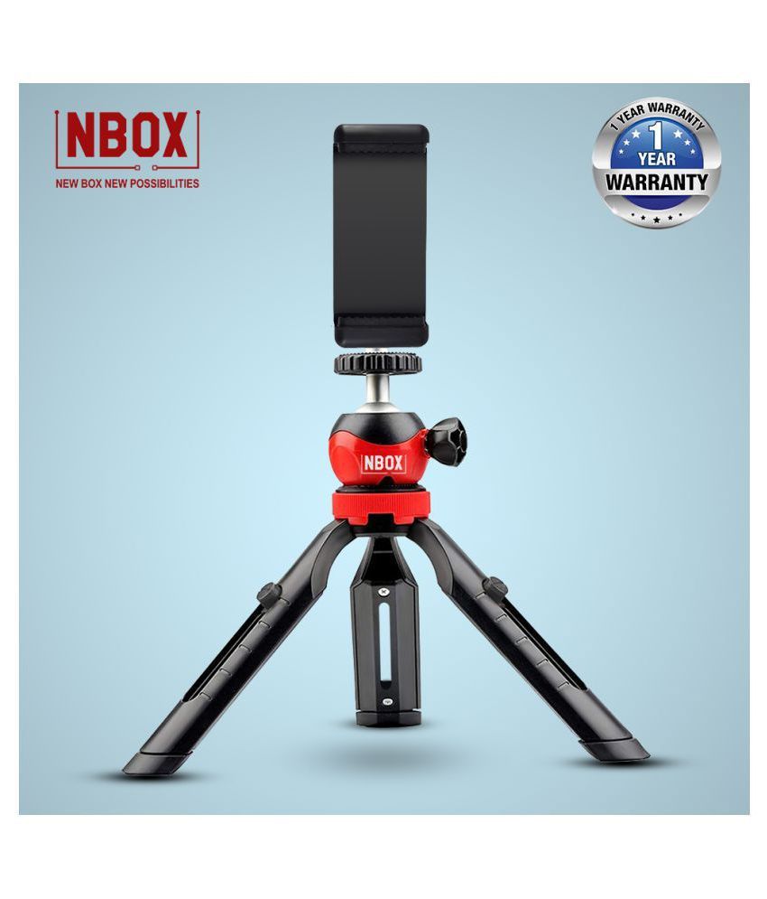 Buy NBOX Mini Mobile Holder Tripod Stand For All Smart Phones Online at
