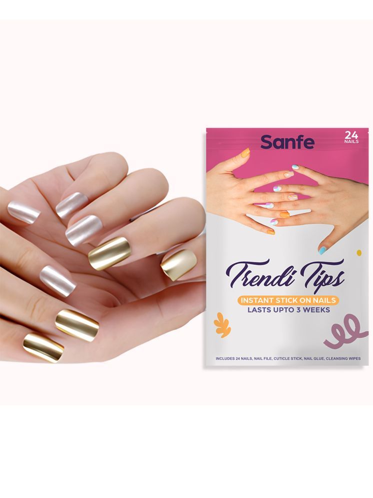     			Sanfe Press-Ons Nail Extension Finger Nails 24 no.s