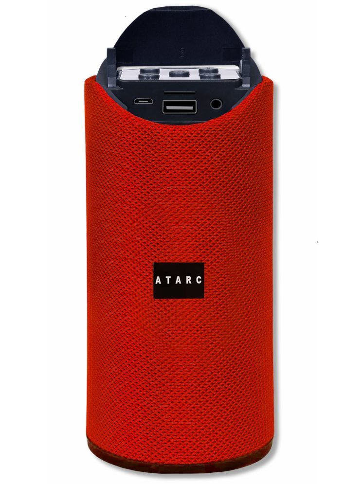     			ATARC AT-311 5 W Bluetooth Speaker Bluetooth V 5.1 with USB,SD card Slot,Aux Playback Time 6 hrs Red