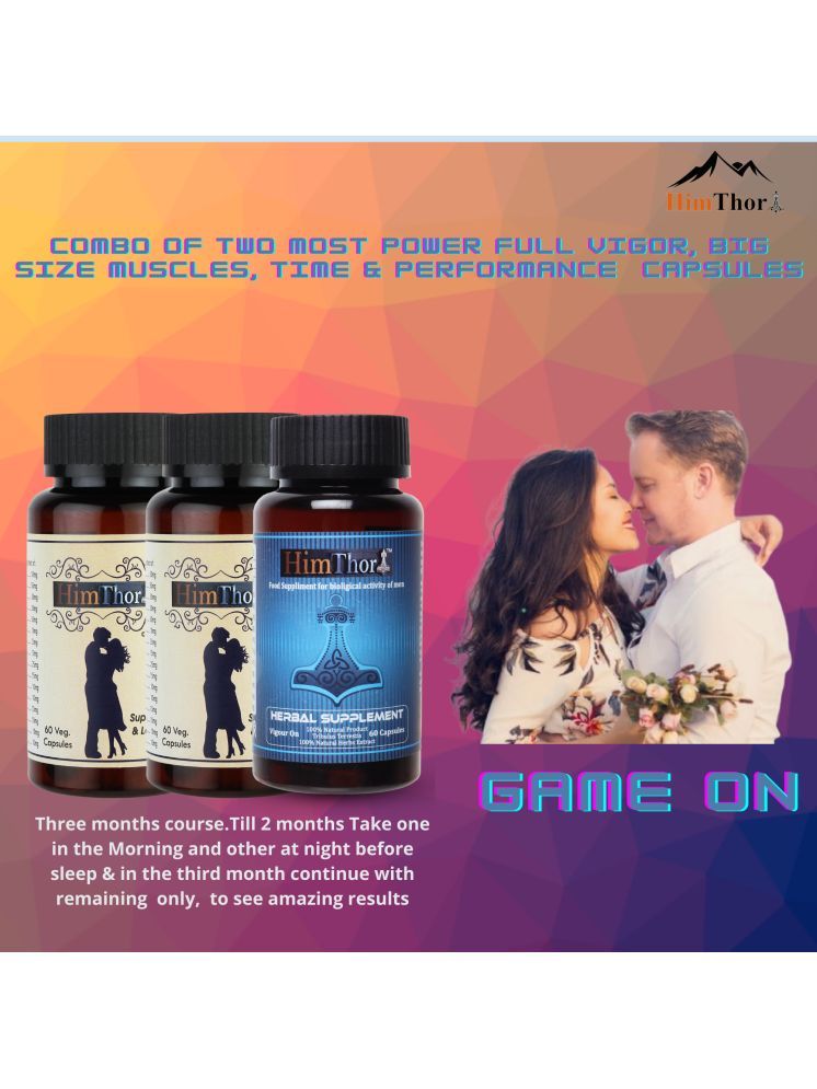     			An ultimate combo of Ayurvedic 2 nos. Sex power capsule and 1 no.world famous Herbal capsules - 60cap each