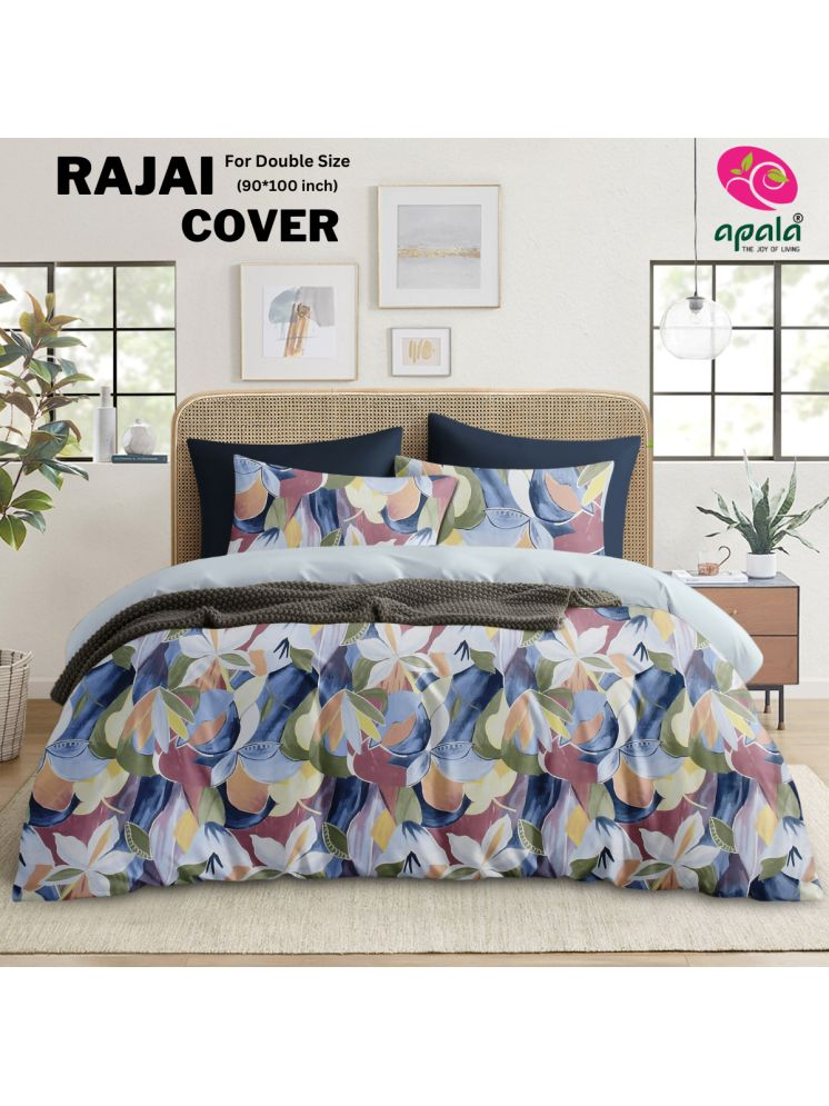     			Apala King Cotton Multi Floral Duvet Cover