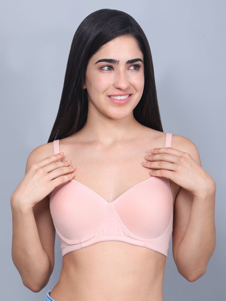     			BAMBOOLOGY Pack of 1 Viscose Lightly Padded Push Up Bra For Women ( Beige )