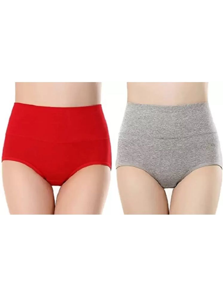     			Louis Craft Pack of 2 Cotton Lycra Period Panty For Women ( Multicolor2 )