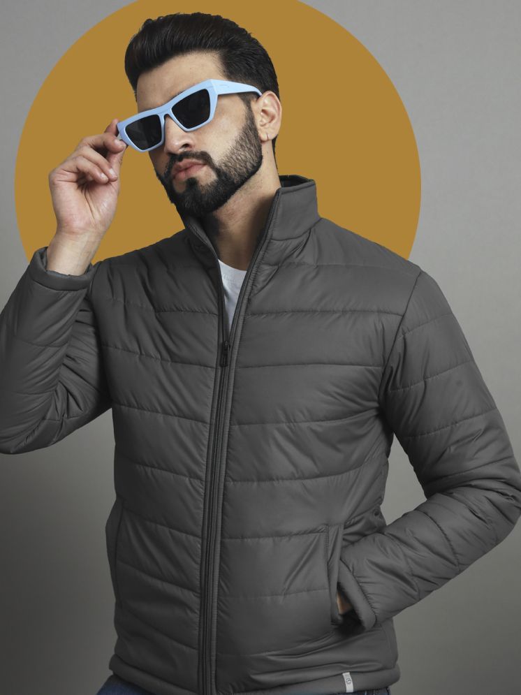     			renuovo Polyester Men's Puffer Jacket - Grey ( Pack of 1 )