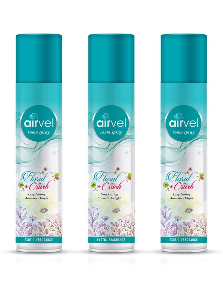     			AIRVEL Room Freshener Spray ( Pack of 3 )