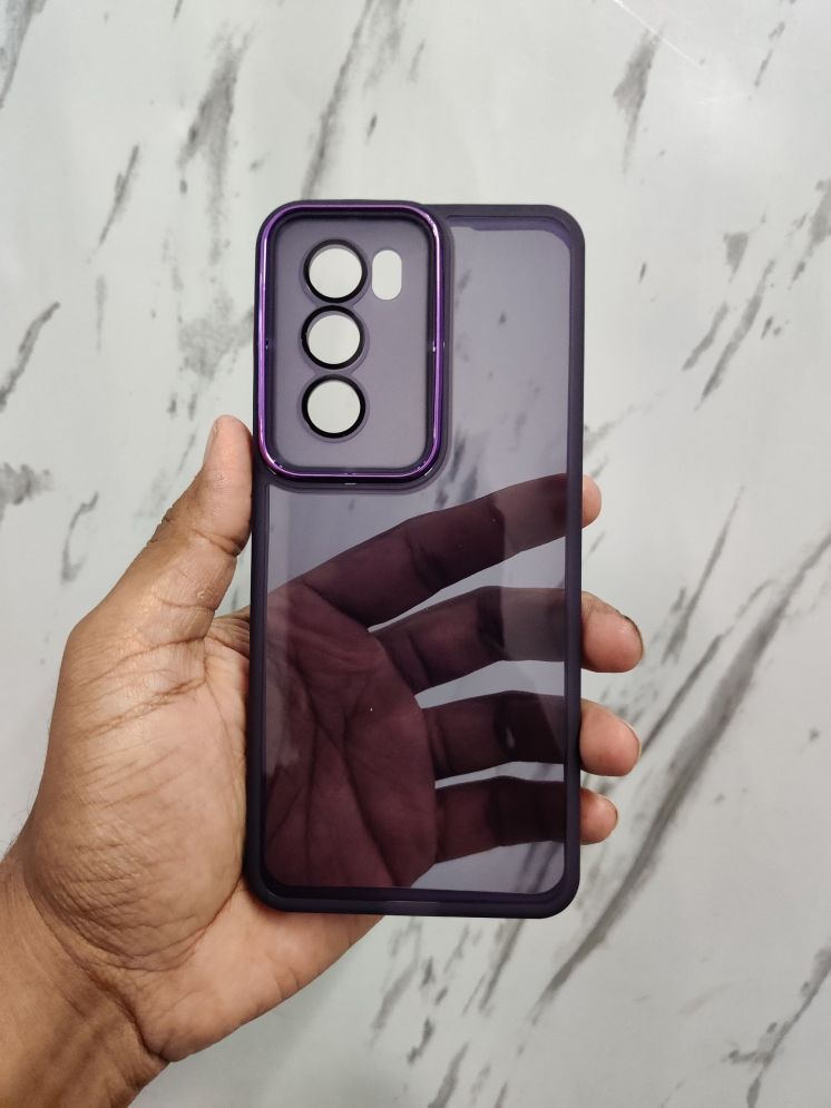     			Case Vault Covers Silicon Soft cases Compatible For Silicon Oppo Reno 12 5G ( )