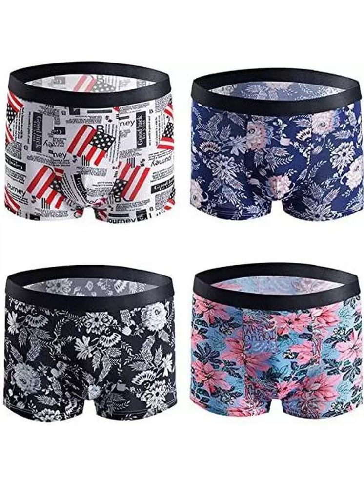     			Cavenders Pack of 3 Nylon Trunks For Men's ( Multicolor )