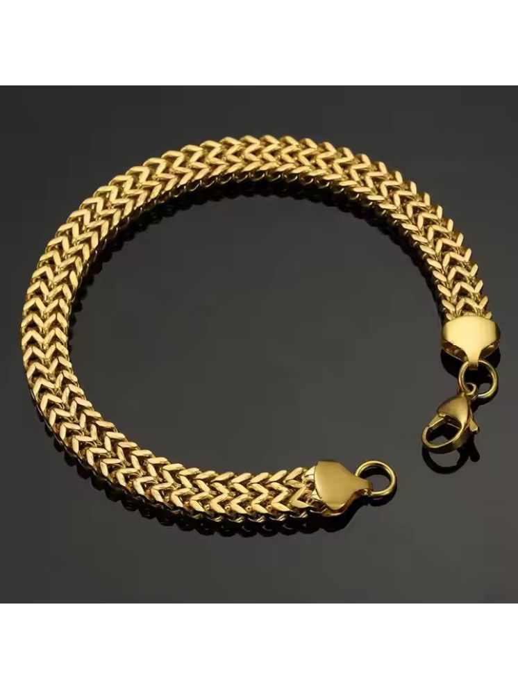     			Thrillz Gold Bracelet ( Pack of 1 )