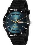 PIRASO Black Silicon Analog Men's Watch