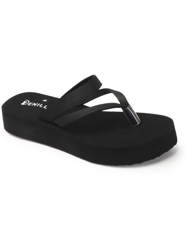     			Denill Black Women's Flats