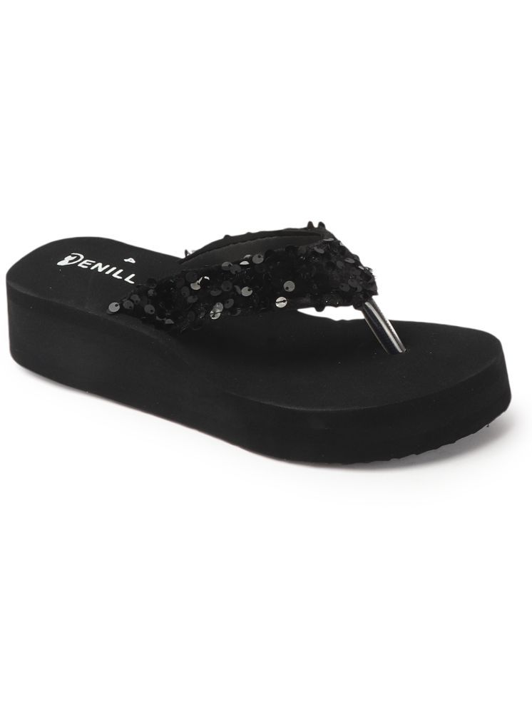     			Denill Black Women's Flats