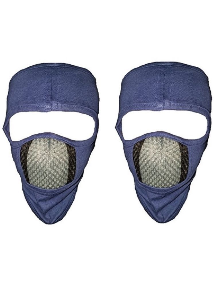     			Im Unique Blue Bike Face Mask Riding Mask for Men & Women (Pack Of 2)