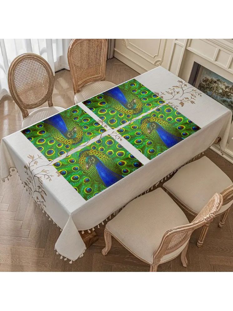     			Revexo PVC Solid Rectangle Table Mats ( 40 cm x 30 cm ) Pack of 1 - Multi