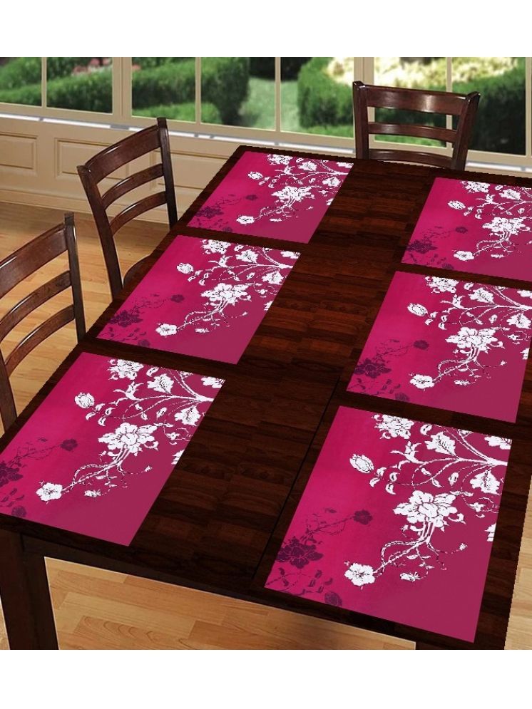     			Revexo PVC Solid Rectangle Table Mats ( 40 cm x 30 cm ) Pack of 1 - Multi