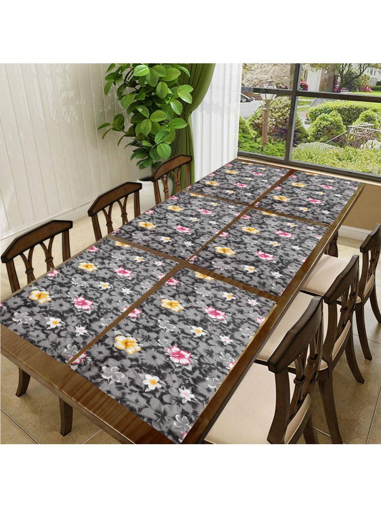     			Revexo PVC Solid Rectangle Table Mats ( 40 cm x 30 cm ) Pack of 1 - Multi