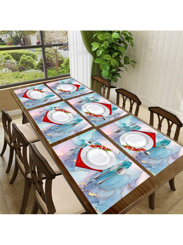     			Revexo PVC Solid Rectangle Table Mats ( 40 cm x 30 cm ) Pack of 1 - Multi