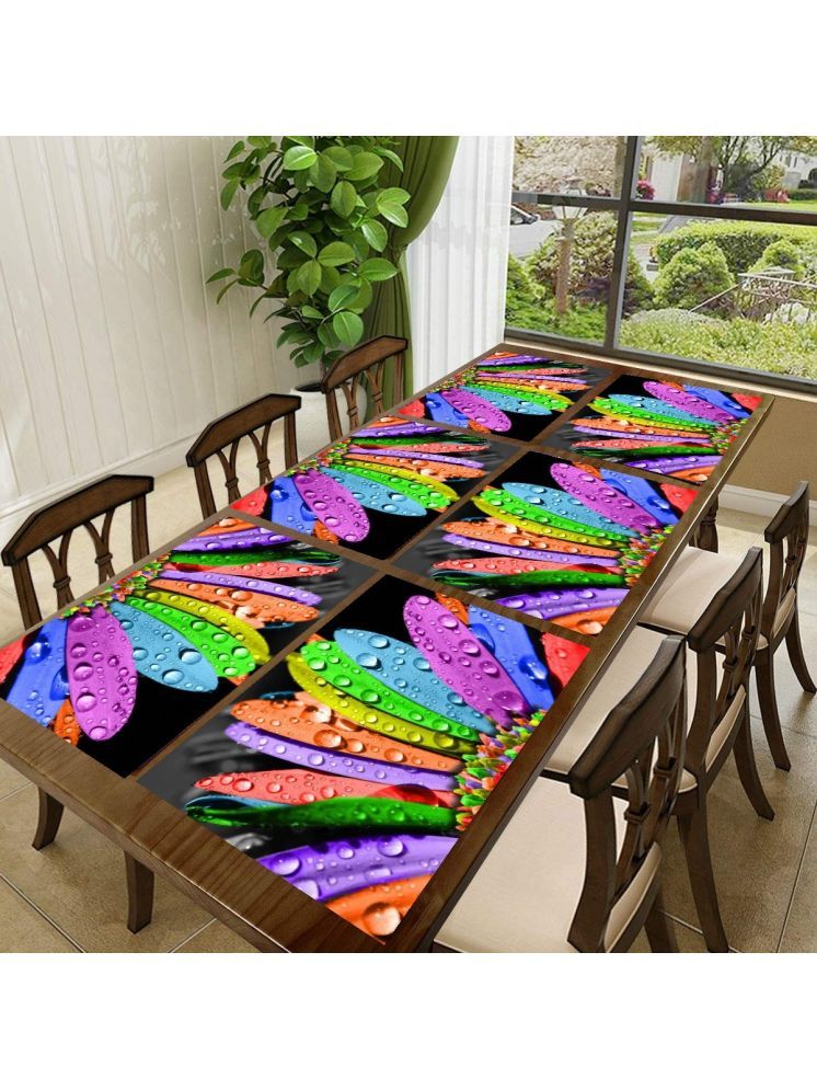     			Revexo PVC Solid Rectangle Table Mats ( 40 cm x 30 cm ) Pack of 1 - Multi