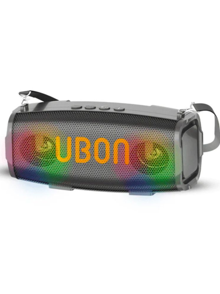     			UBON SP65 SHAHENSHAH RGB 20 W Bluetooth Speaker Bluetooth V 5.3 with USB Playback Time 10 hrs Black