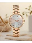 Trex Rose Gold Stainless Steel Analog Womens Watch