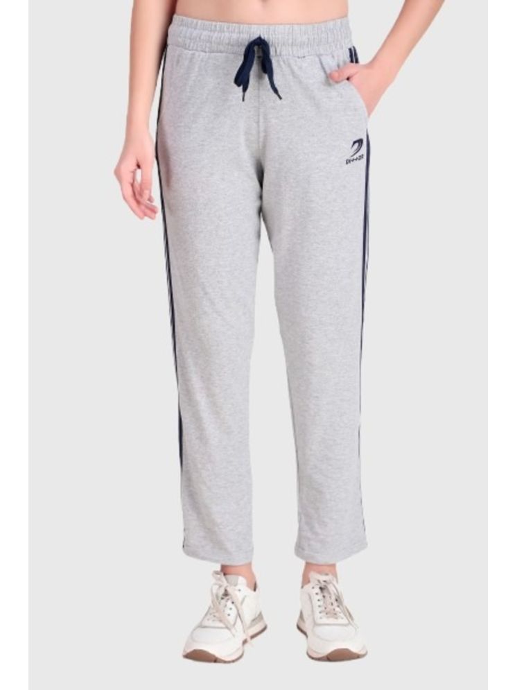     			AA R HOSIERY Gray Cotton Blend Women's Yoga,Gym,Cycling Trackpants ( Pack of 1 )