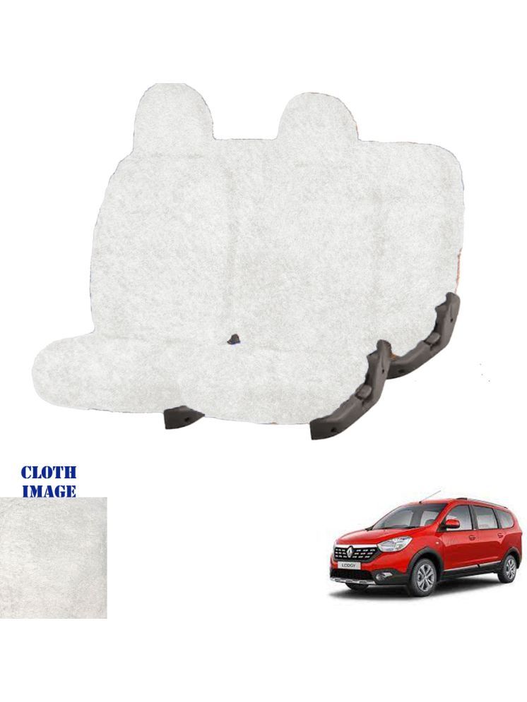     			Chevrolet Lodgy White 8 Seater Car Seat Cover