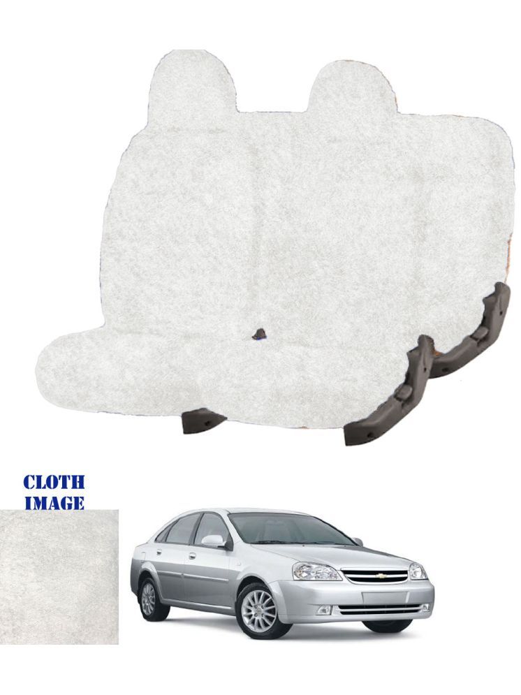     			Chevrolet Optra White 5 Seater Car Seat Cover